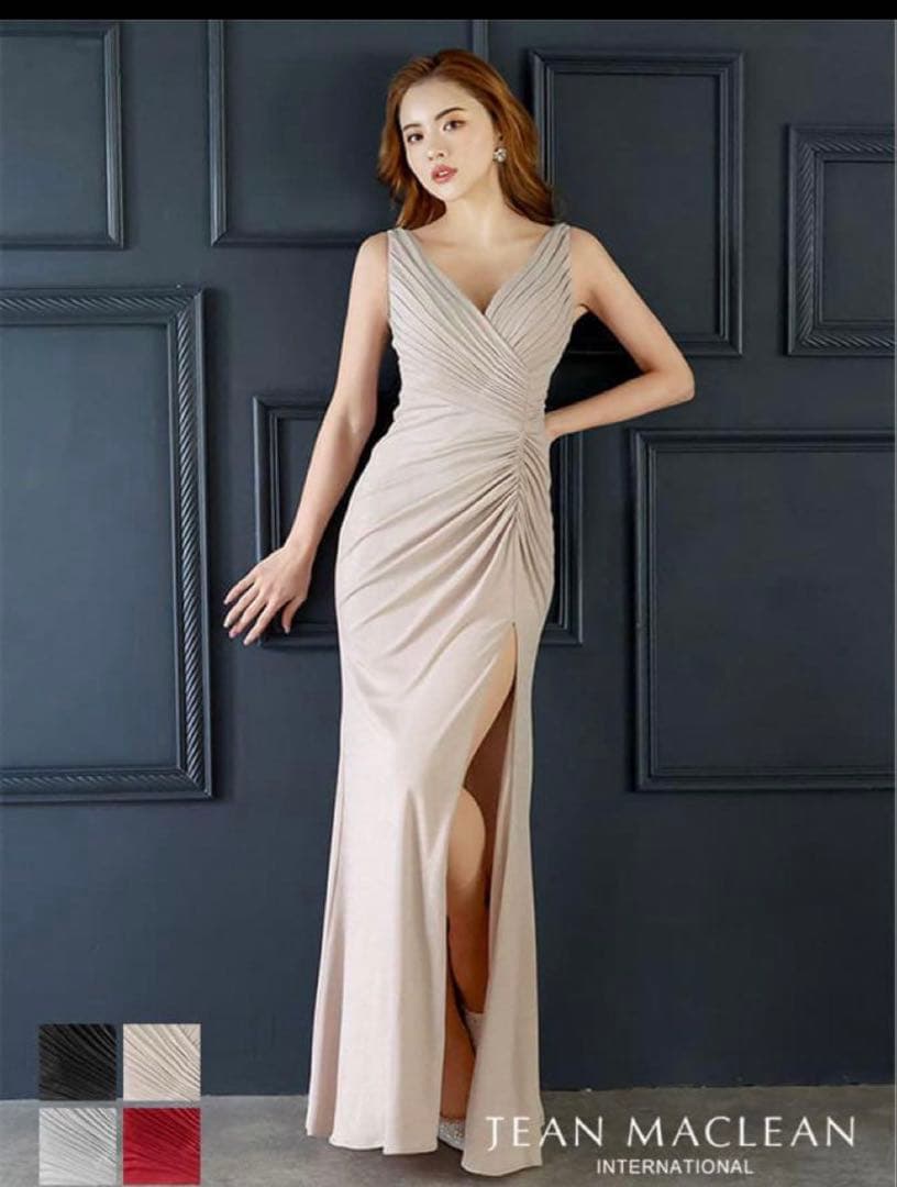 k*i様 JEAN MACLEAN ロングドレス JEAN MACLEAN/ジャンマクレーン】マーメイド/ ワンカラー/ シアー
