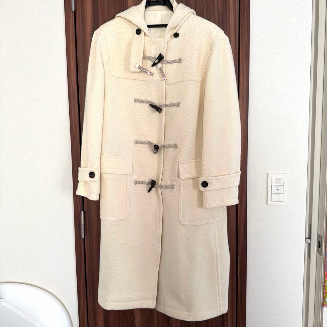 【美品】23区　ダッフルコート　白 apres jour（アプレジュール） ダッフルコート コート フェイクファー