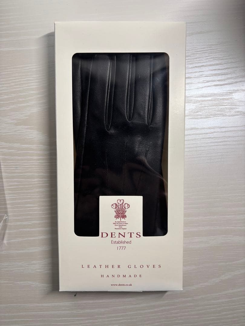 小物 DENTS 15-1100 BLACK 7.5 ドレスグローブ】デンツ 15-1100 ヘアシープ アンライニング BLACK