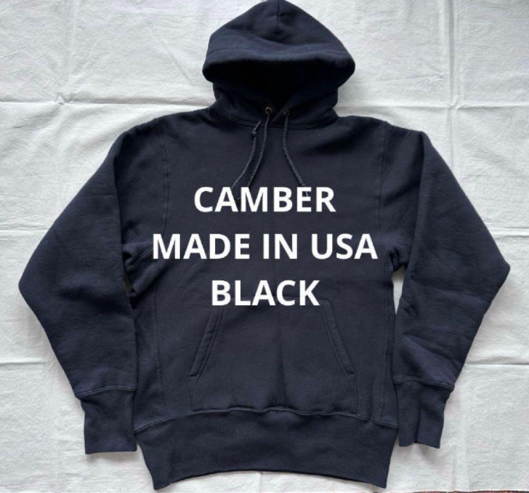 トップス CAMBER CROSSKNIT Pullover Black L CAMBER（キャンバー） パーカー CROSS KNIT PULLOVER HOODED PARKA(232