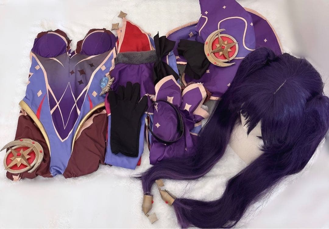 原神 モナ コスプレ 衣装 ウィッグ Uwowo 原神 コスプレ モナ 衣装 ※ウィッグ 靴 追加可 : 五次元 - 通販