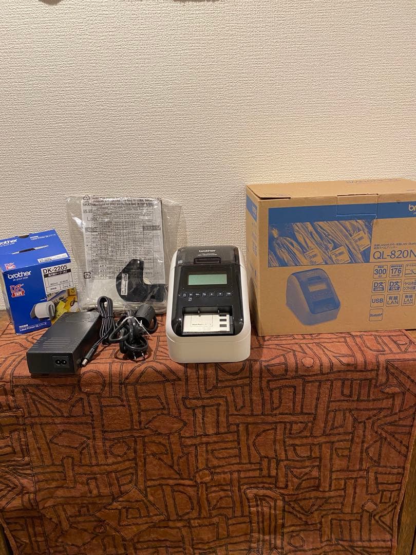 brother QL820NW 写真内一式 Amazon.co.jp: ブラザー工業(Brother Industries) 感熱ラベル