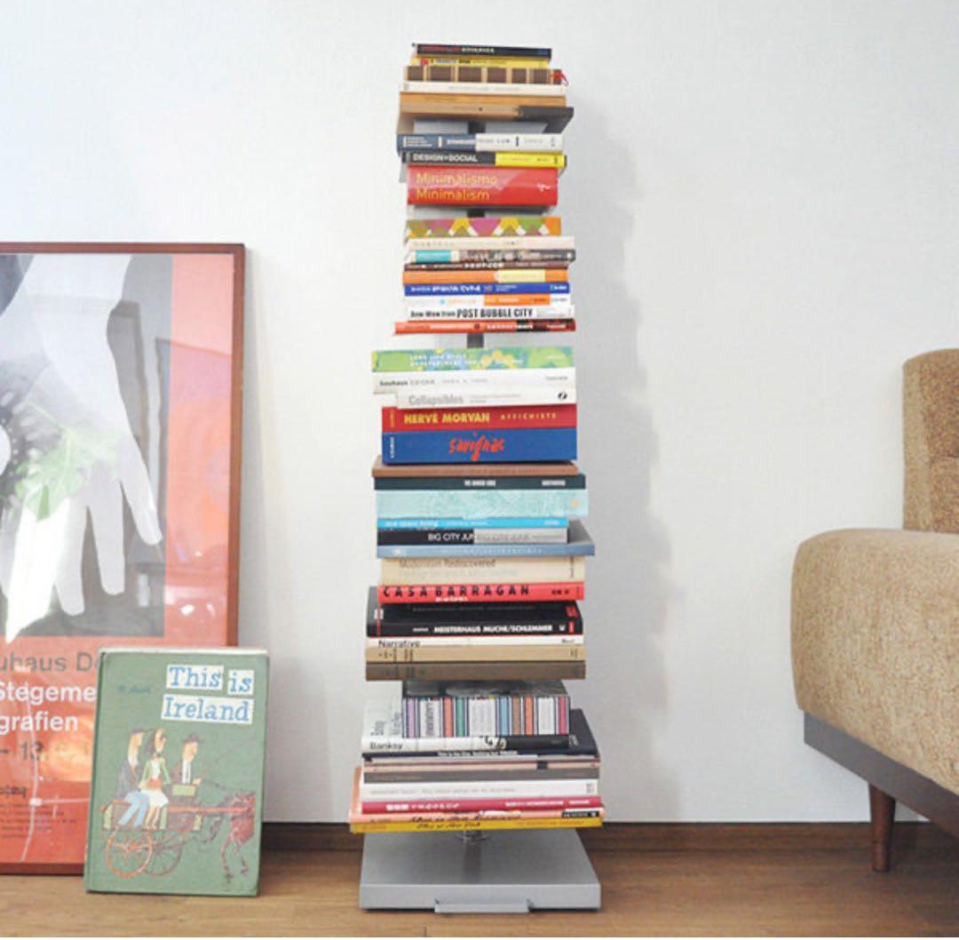 @*様 足立製作所 Tsum dock ブックタワー 8段 ブックシェルフ Tsum dock ブックタワー【隠しキャスター付・ハイタイプ8段