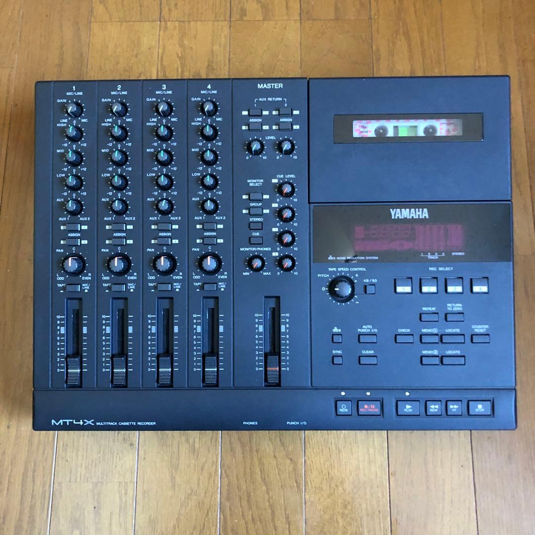 ヤマハMT4Xマルチカセットレコーダー(美品レア物) 2026年最新】ヤマハ mt4xの人気アイテム - メルカリ