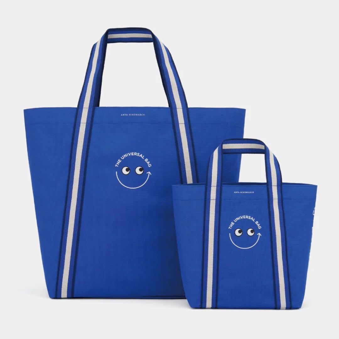 アニヤハインドマーチ Universal Bag「Boots」2点セット アニヤ・ハインドマーチ】Universal Bag『Boots』セットと、しまむら