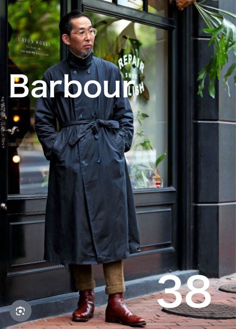 Barbour バブアー トレンチコート　38 Barbour（バブアー） トレンチコート コート 「別注」「Barbour