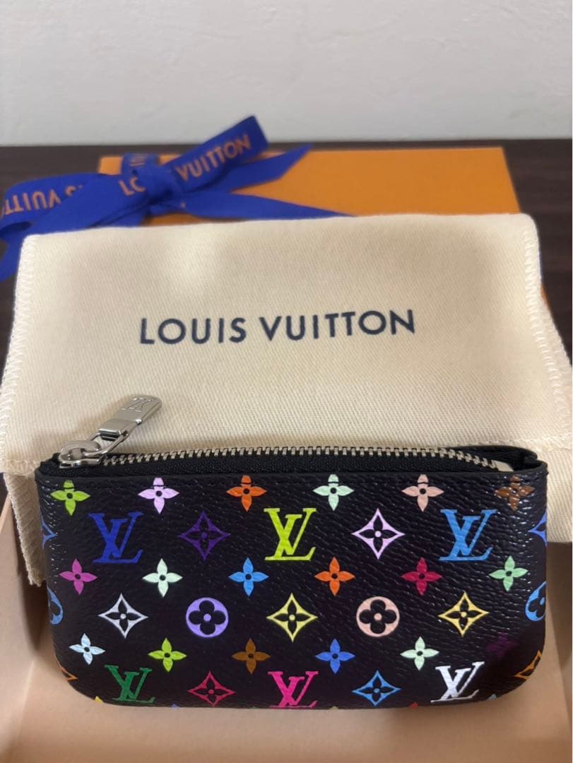【新品未使用】LOUIS VUITTON 村上隆　ポシェット・クレ 楽天市場】【新品】 ルイヴィトン コインケース カードキーケース LV