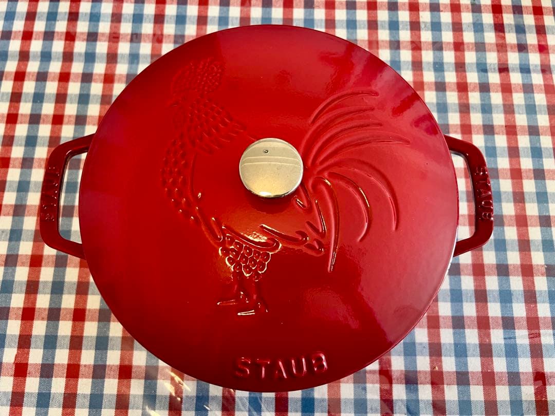 STAUB ストウブ　　フレンチルースターココット鍋 チェリー　24cm STAUB（ストウブ）フレンチルースターココット 24cm | コストコ通