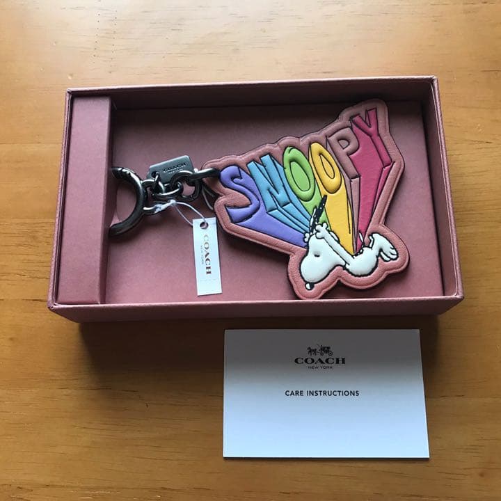 Coach x スヌーピー   バッグ チャーム COACH x スヌーピー】○完売レア♪○PEANUTS バッグ チャーム (Coach