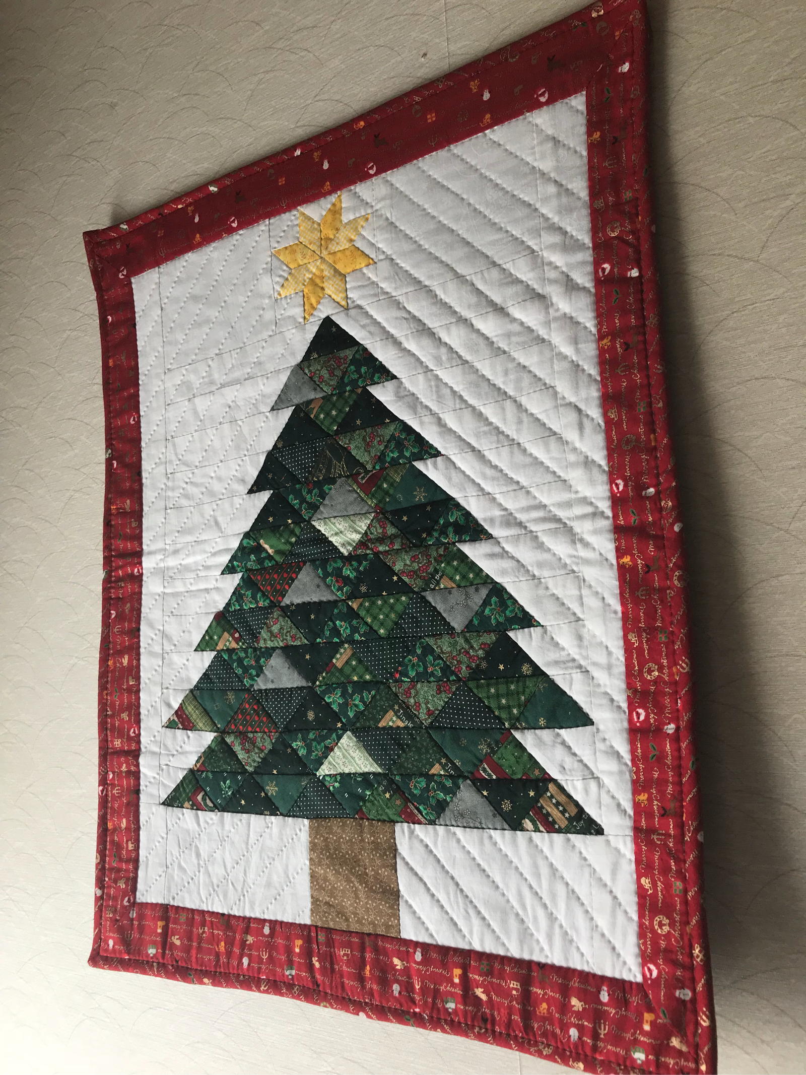 パッチワーク クリスマスタペストリー - KATHY4210'S GALLERY | minne